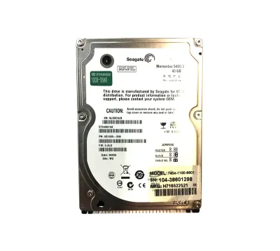ST940815A - Seagate Momentus 5400.3 40GB 5400RPM ATA-100 8MB Cache 2.5-inch Hard Drive