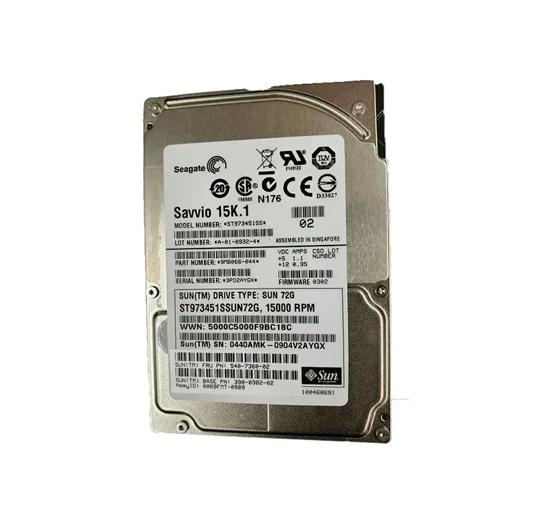 ST973451SSUN72G - Sun 73GB 15000RPM SAS 3Gb/s 16MB Cache 2.5-inch Hard Drive