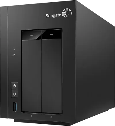 STCT8000100 - Seagate NAS 2-bay 8TB (2 x 4TB) USB 3.0 Ethernet NAS Server