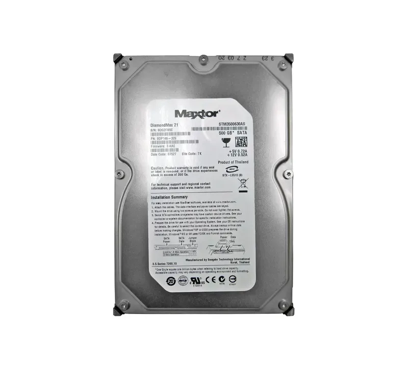 STM3500630AS - Seagate DiamondMax 21 500GB 7200RPM SATA 3Gb/s 16MB Cache 3.5-inch Hard Drive