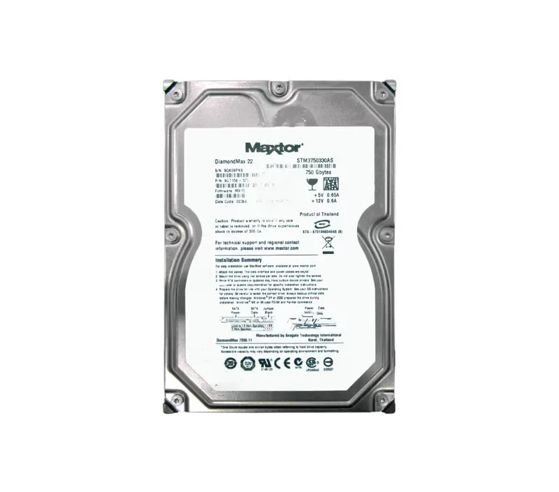 STM3750330AS - Seagate DiamondMax 22 750GB SATA 3Gb/s 7200RPM 32MB Cache Hot Swappable 3.5-inch Hard Drive