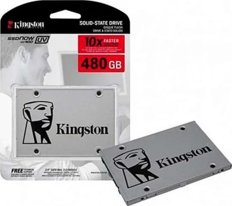 Kingston SUV400S37/480G SSDNow UV400 480GB 2.5 inch SATA 6GB/s Solid State Drive (TLC)