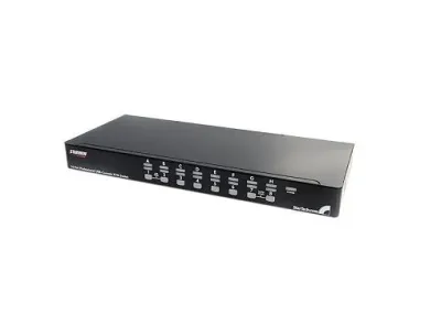 SV1631DUSBUK - StarTech 16-Port USB KVM Switch Kit with OSD and Cables Rack-Mountable