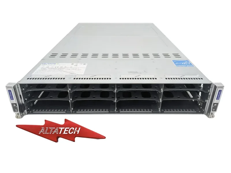 Supermicro SYS-6028TP-DNCR 2U 2-node TwinPro with 6 2.5" SAS3/NVMe Drives Per Node (Up to 4x NVMe + 2x SAS3 or 6x SAS3). In Stock
