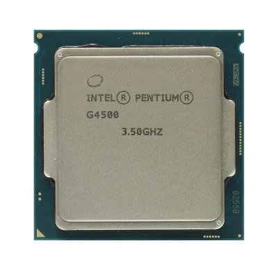 T1P86AV - HP 3.50GHz 8GT/s DMI3 3MB SmartCache Socket FCLGA1151 Intel Pentium G4500 Dual Core Processor