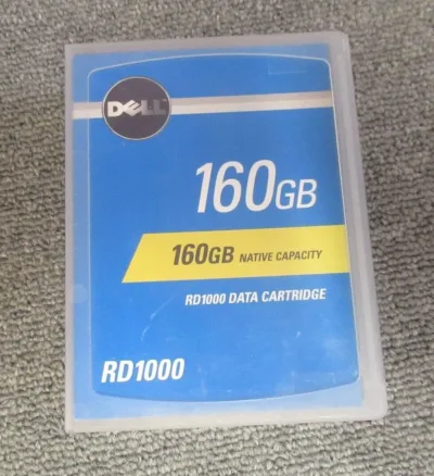 T435P - Dell RD1000 160GB Native Capacity Data Cartridge