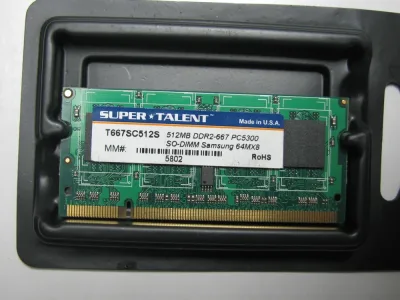 T667EA512H Super Talent DDR2-667 512MB/64x8 ECC Hynix Chip Server Memory