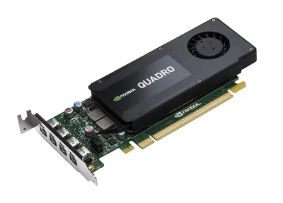 T7T59AA - HP Quadro K1200 Graphic Card 4GB GDDR5 PCI Express 2.0 x16 Low-profile Single Slot Space Required 128 bit Bus Width OpenGL 4.4 OpenCL Direct