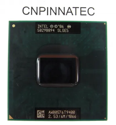 T9400 - Intel Core 2 Duo T9400 2.53GHz 1066MHz FSB 6MB L2 Cache Socket PGA478 Notebook Processor