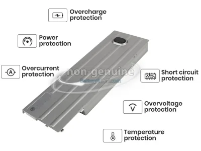 TD116 - Dell 85Whr 11.1V 9-Cell Li-Ion Battery for Latitude D620, D630, D631, D640, Precision M2300