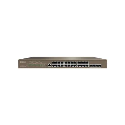 TEG5328P-24-410W - Tenda L3 Managed PoE Switch