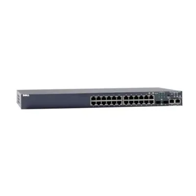 TF096 - Dell PowerConnect 3424 24 x Ports 10/100Base-T Managed Fast Ethernet Network Switch