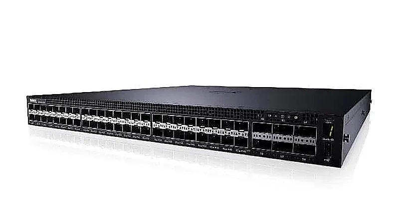 Dell TF3V9 Dell 0TF3V9 / TF3V9 PowerSwitch S4000 S4048-ON 48-Ports SFP+ 6-Ports QSFP28 Layer3 Managed 1U Rack-mountable Network Switch. In Stock