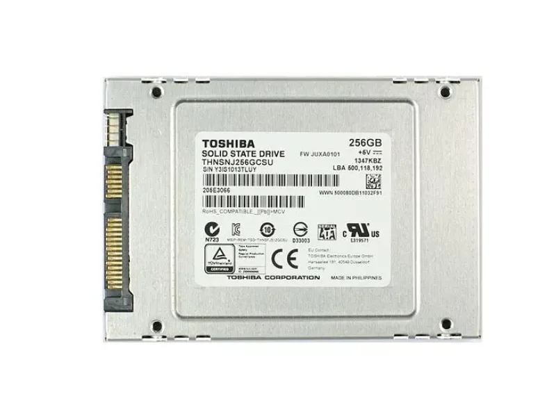THNSNJ256GCSU - Toshiba HG6 256GB Multi-Level-Cell SATA 6Gb/s 2.5-inch Solid State Drive
