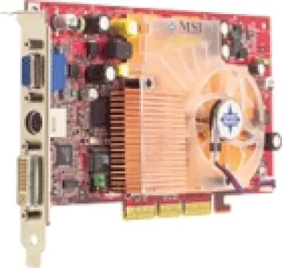 TI4200-VTP - MSI 128MB Agp Video Graphics Card With Dual Vga Ports and S-video