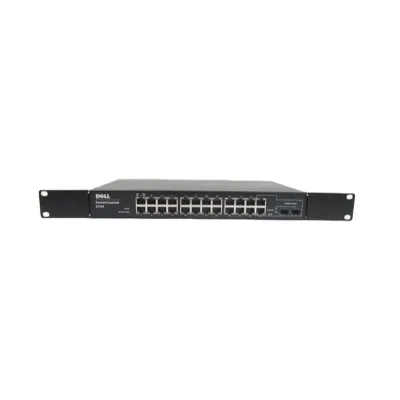 TJ689 - Dell PowerConnect 2724 24 x Ports 10/100/1000Base-T Gigabit Ethernet Managed Network Switch
