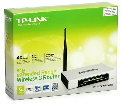 TL-WR542G - TP-LINK 54M Wireless Router