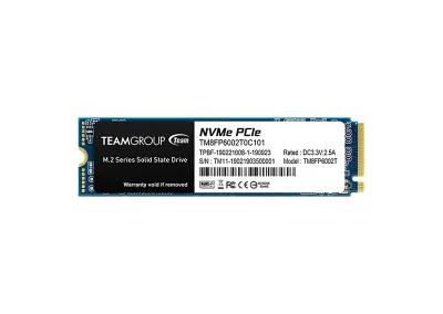 TM8FP6002T0C101 - TeamGroup MP33 2TB PCI Express NVMe 3.0 x4 M.2 Solid State Drive