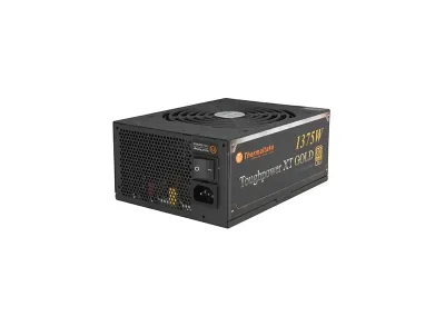 TPX-1375M - Thermaltake Toughpower TP-1375AH3CCG 1375-Watts 110-220V AC 93% Efficiency ATX12V & EPS12V Internal Power Supply