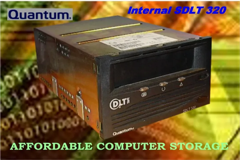 TR-S23BA-CN - Quantum SDLT320 160GB (Native)/320GB (Compressed) SCSI LVD/SE External Tape Drive