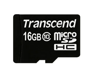 TRN-TS16GUSDHC10 - Transcend 16GB Class 10 microSDHC Flash Memory Card
