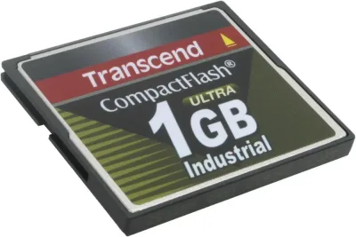 TRN-TS1GCF100I - Transcend 1GB 100x CompactFlash (CF) Memory Card