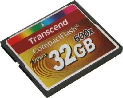 TRN-TS32GCF600 - Transcend 32GB 600x CompactFlash (CF) Memory Card