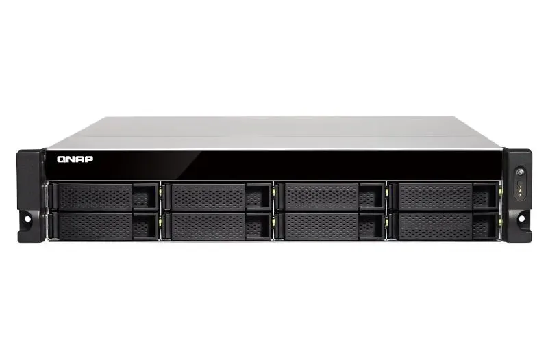 TS-832XU-4G-US QNAP TS-832XU-4G-US Alpine AL-324 ARMv8 Cortex-A57 1.7GHz/ 4GB DDR4/ 4GbE/ 8SATA3/ USB3.1/ 8-Bay 2U Rackmount NAS for SMB