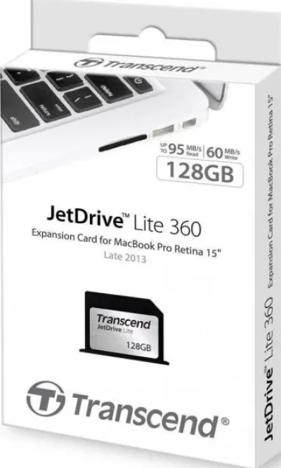 TS128GJDL360 - Transcend 128GB JetDrive Lite 360 Expansion Flash Memory Card