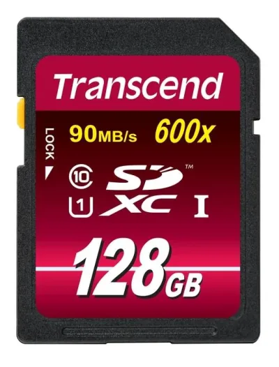 TS128GSDXC10U1 - Transcend Ultimate 128GB Class 10 SDXC UHS-I Flash Memory Card