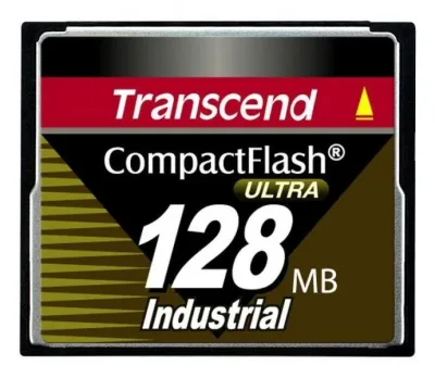TS128MCF100I - Transcend 128MB Ultra Speed Industrial CompactFlash (CF) Memory Card