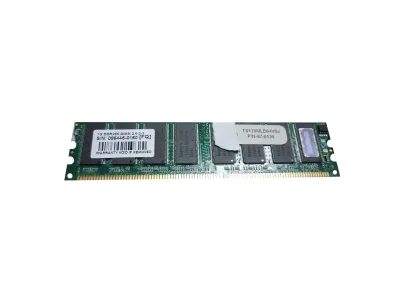 TS128MLD64V6J - Transcend 1GB DDR-266MHz PC2100 non-ECC Unbuffered CL2.5 184-Pin DIMM Memory Module