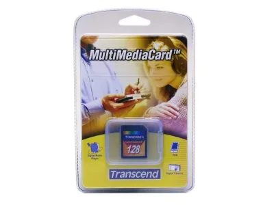 TS128MMC - Transcend 128MB MMC Flash Memory Card