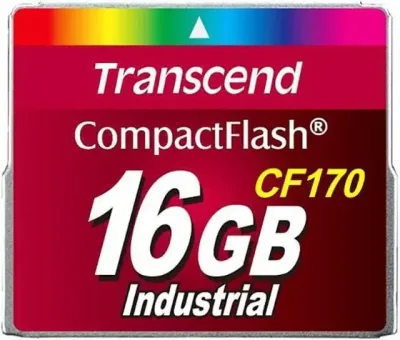 TS16GCF170 - Transcend 16GB CompactFlash (CF) Memory Card