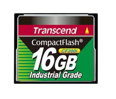 TS16GCF200I - Transcend 16GB 200x Industrial CompactFlash (CF) Memory Card