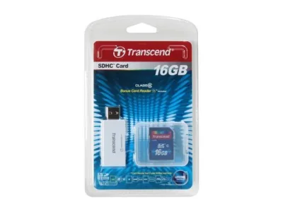 TS16GSDHC6 - Transcend 16GB Class 6 SDHC Flash Memory Card
