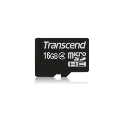 TS16GUSDC4 - Transcend 16GB Class 4 microSDHC Flash Memory Card