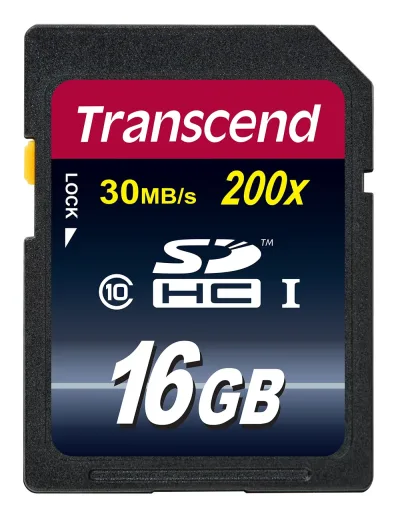 TS16MCS16FC - Transcend 16MB Flash Memory Card