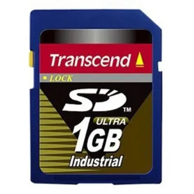 TS1GSD80I - Transcend 1GB 80x Industrial SD Flash Memory Card