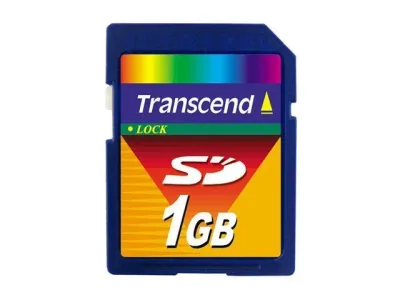 TS1GSDC - Transcend 1GB SD Flash Memory Card
