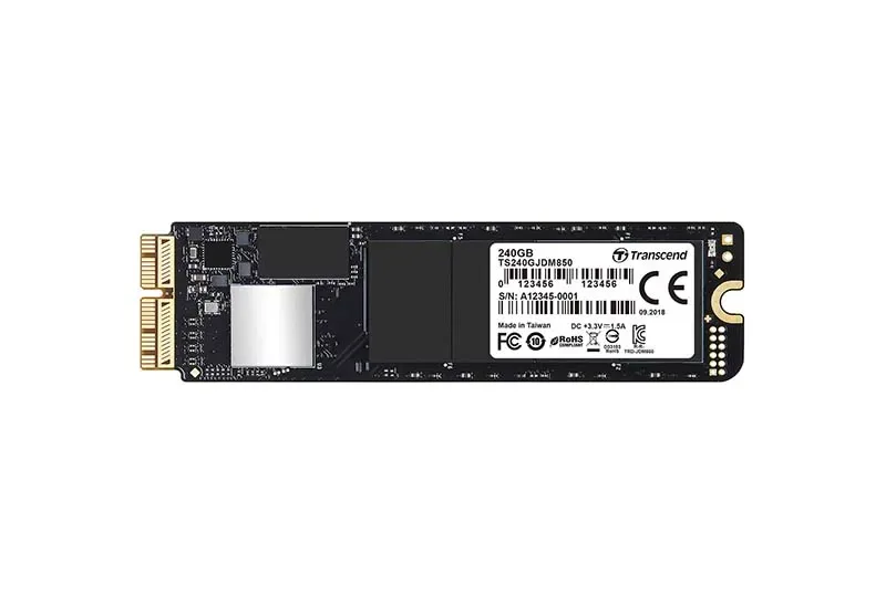 TS240GJDM850 - Transcend JetDrive 850 240GB PCI Express NVMe 3.0 x4 Solid State Drive