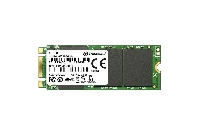 TS256GMTS600S - Transcend 600S 256GB Multi-Level Cell SATA 6Gb/s M.2 2260 Solid State Drive