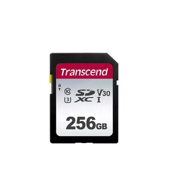 TS256GSDU3 - Transcend 256GB Class 10 SDXC UHS-I Flash Memory Card
