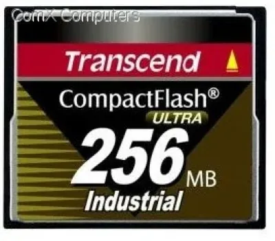 TS256MCF100I - Transcend 256MB 100x CompactFlash (CF) Memory Card