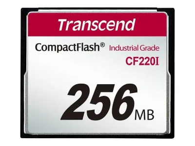 TS256MCF220I - Transcend 256MB Industrial Grade CompactFlash (CF) Memory Card
