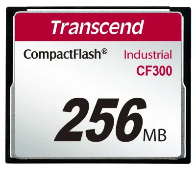 TS256MCF45I - Transcend 256MB Hi-Speed Industrial CompactFlash (CF) Memory Card