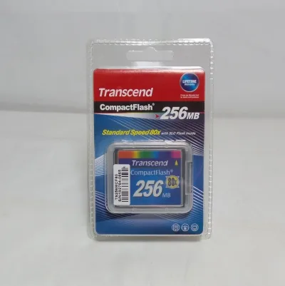 TS256MCF80-DF - Transcend 256MB CompactFlash (CF) Memory Card
