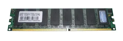 TS256MSI620 - Transcend 256MB DDR-400MHz PC3200 non-ECC Unbuffered CL3 184-Pin DIMM Memory Module