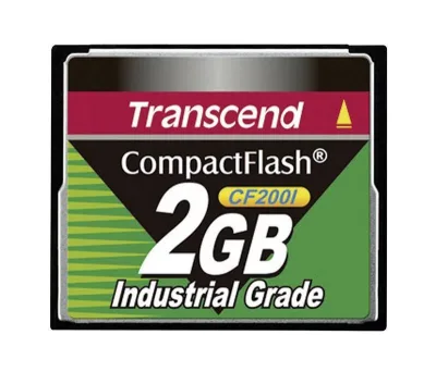 TS2GCF200I - Transcend 2GB 200x Industrial CompactFlash (CF) Memory Card