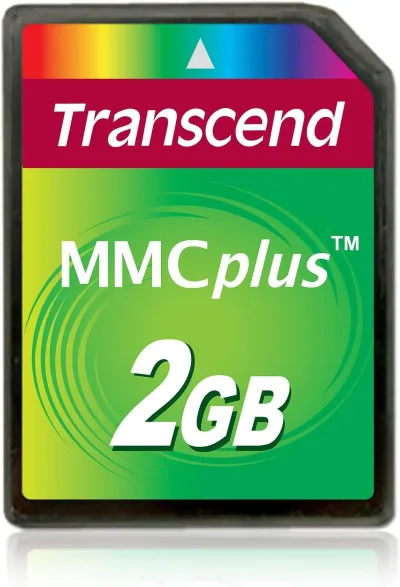 TS2GMMC4 - Transcend 2GB Multi-Media Plus Memory Card